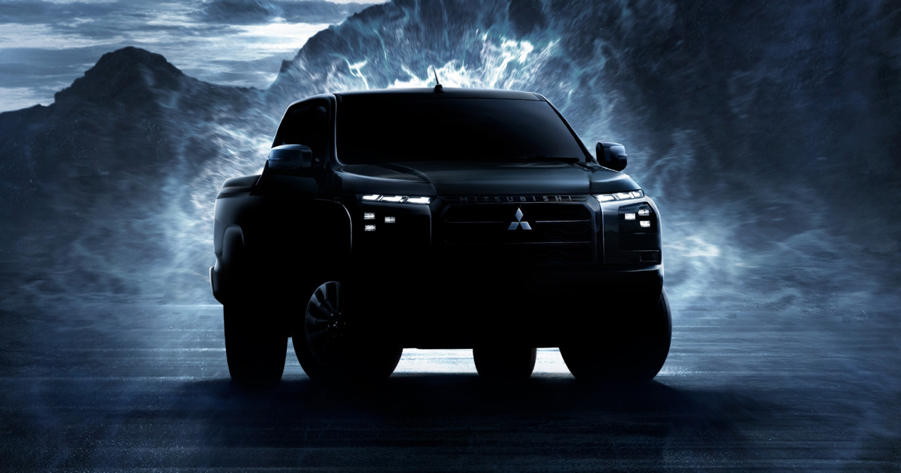 เปิดภาพตัวอย่างรถกระบะใหม่ All-New Mitsubishi Triton ก่อนเปิดตัวเดือนหน้า