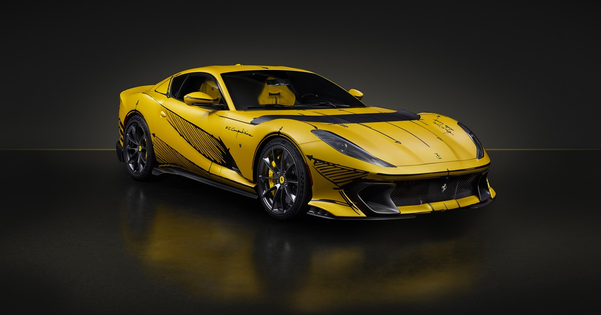 FERRARI TAILOR MADE 812 COMPETIZIONE ยนตรกรรมรุ่นพิเศษจากเฟอร์รารี่ ที่ถูกรังสรรค์ขึ้นสำหรับประมูลการกุศลโดยเฉพาะ