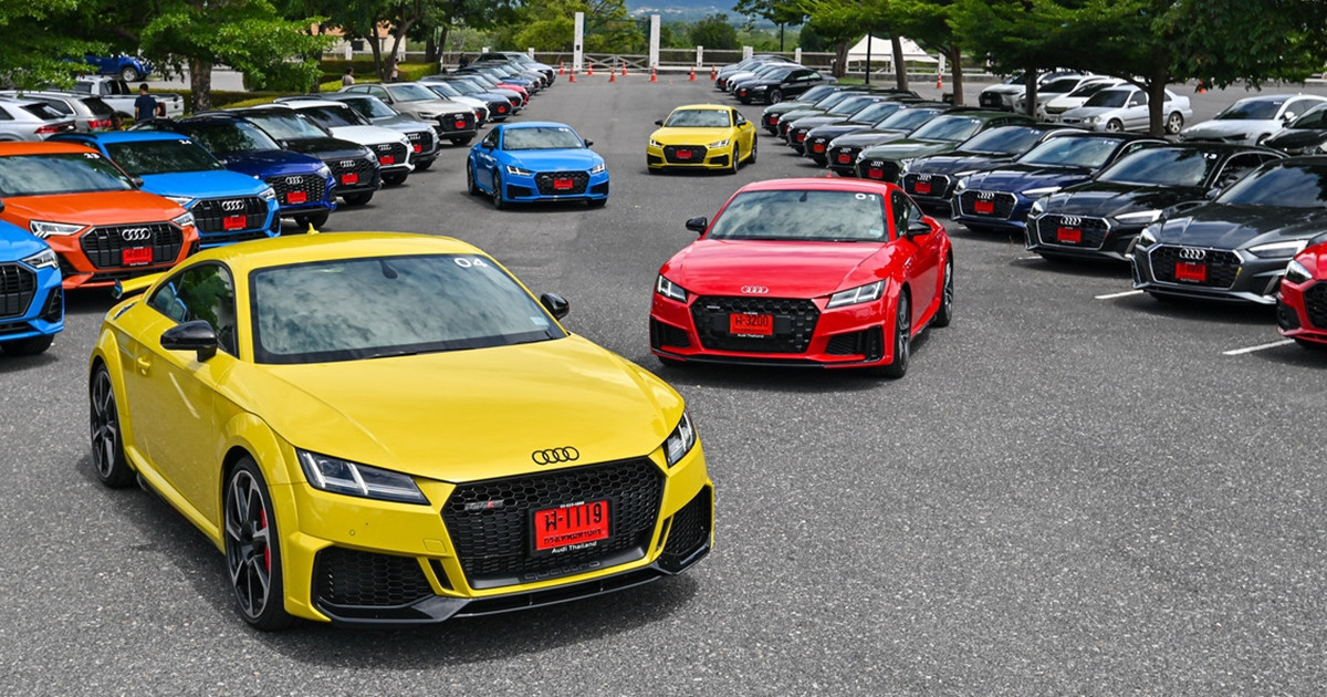 Audi Road to Korat ยกทัพขบวนอาวดี้กว่า 60 คัน เยี่ยมชม อาวดี้ โคราช ปักธงอีสานตอนล่าง พร้อมเปิดตัวรุ่นพิเศษ ฉลองครบรอบ 10 ปี