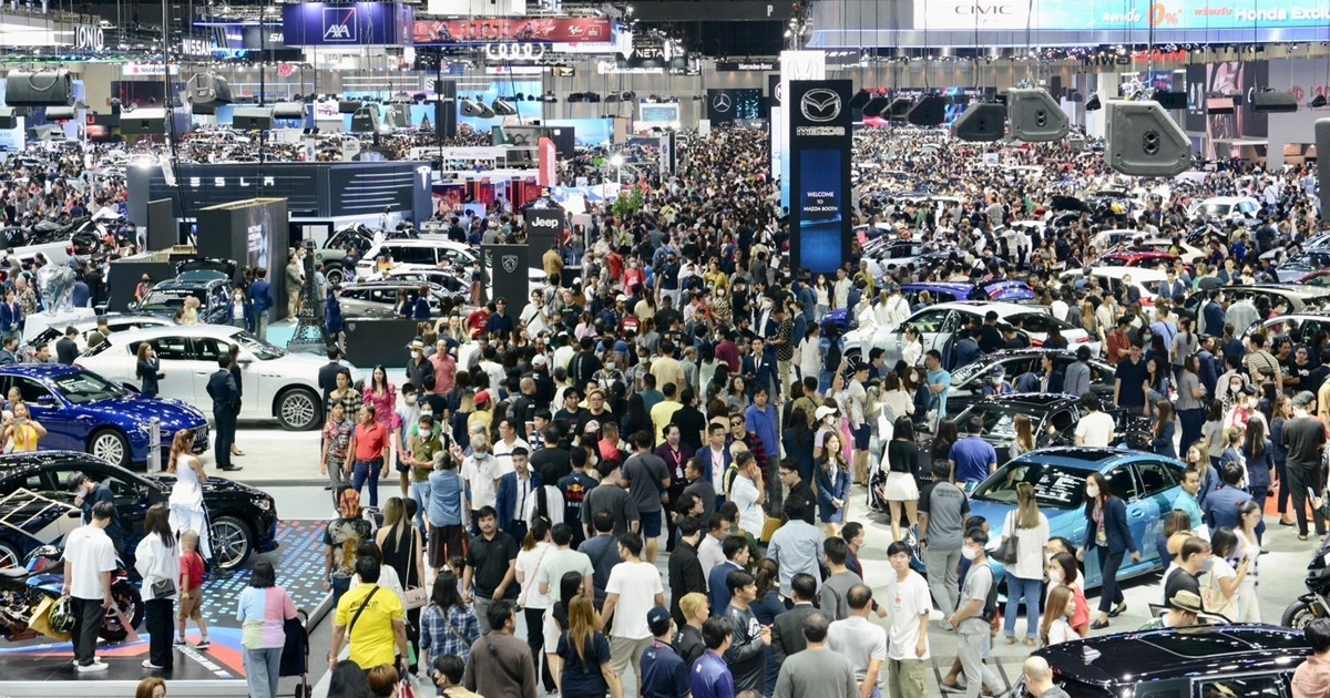 “มหกรรมยานยนต์ ครั้งที่ 40” หรือ "Motor Expo 2023" ผ่านครึ่งทาง ยอดจองรถกระฉูด อีวีคึกคัก ออนไลน์คึกครื้น