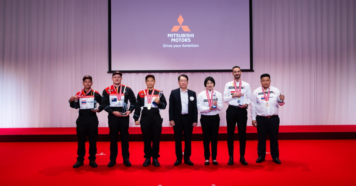 มิตซูบิชิ มอเตอร์ส ประเทศไทย คว้า 2 รางวัล การแข่งขันทักษะการบริการระดับโลก “Global Service Skills Contest 2024” ณ ประเทศญี่ปุ่น