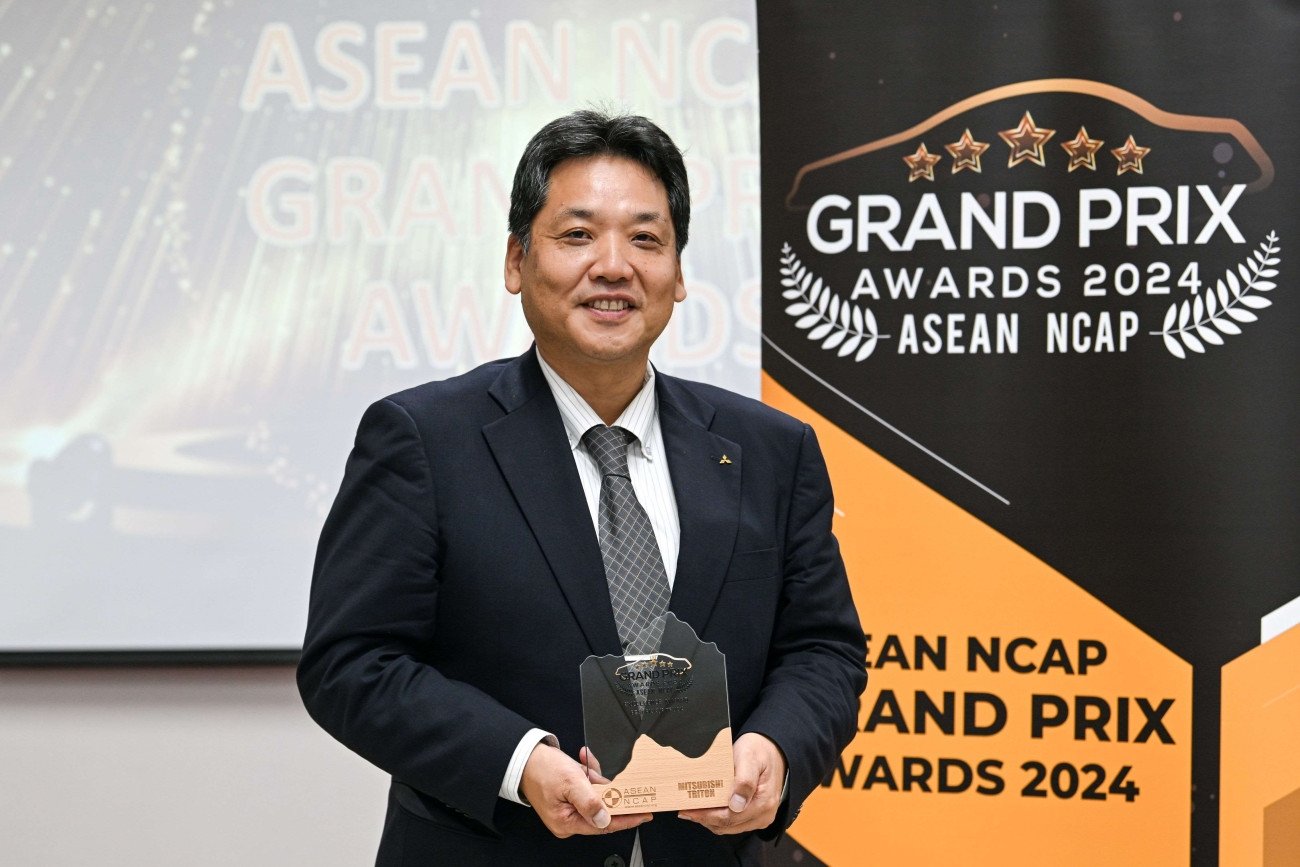 ออล-นิว มิตซูบิชิ ไทรทัน คว้ารางวัล “รถกระบะยอดเยี่ยม” จาก อาเซียน เอ็นแคป กรังด์ปรีซ์ อวอร์ด 2024 ด้วยมาตรฐานความปลอดภัยสูงสุด 5 ดาว