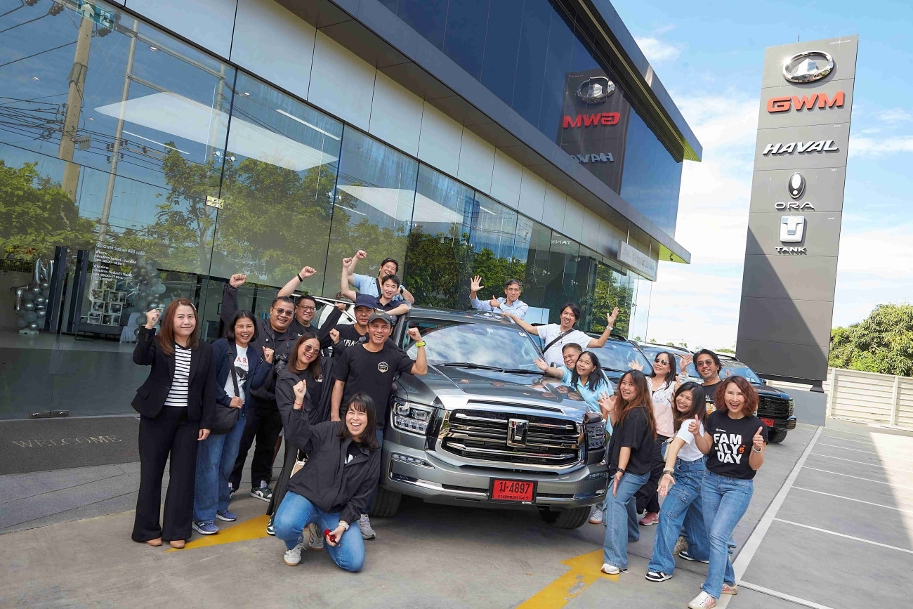 GWM (Thailand) ตอกย้ำกลยุทธ์ User-Centric ร่วมมือแอดมินคลับผู้ใช้จริง ทดสอบ “NEW GWM TANK 500 DIESEL” พรีเมียม PPV ขุมพลังดีเซล 2.4T รุ่นล่าสุด