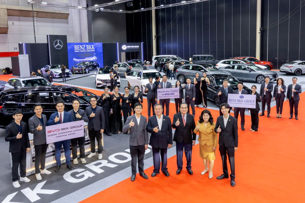 BKK Group ตอกย้ำผู้นำยานยนต์ระดับพรีเมียม กวาด 3 โซนใหญ่ในงาน BIG MOTOR SALE 2025 โชว์ทัพยานยนต์หรู-ยานยนต์ไฟฟ้า เต็มไลน์อัป