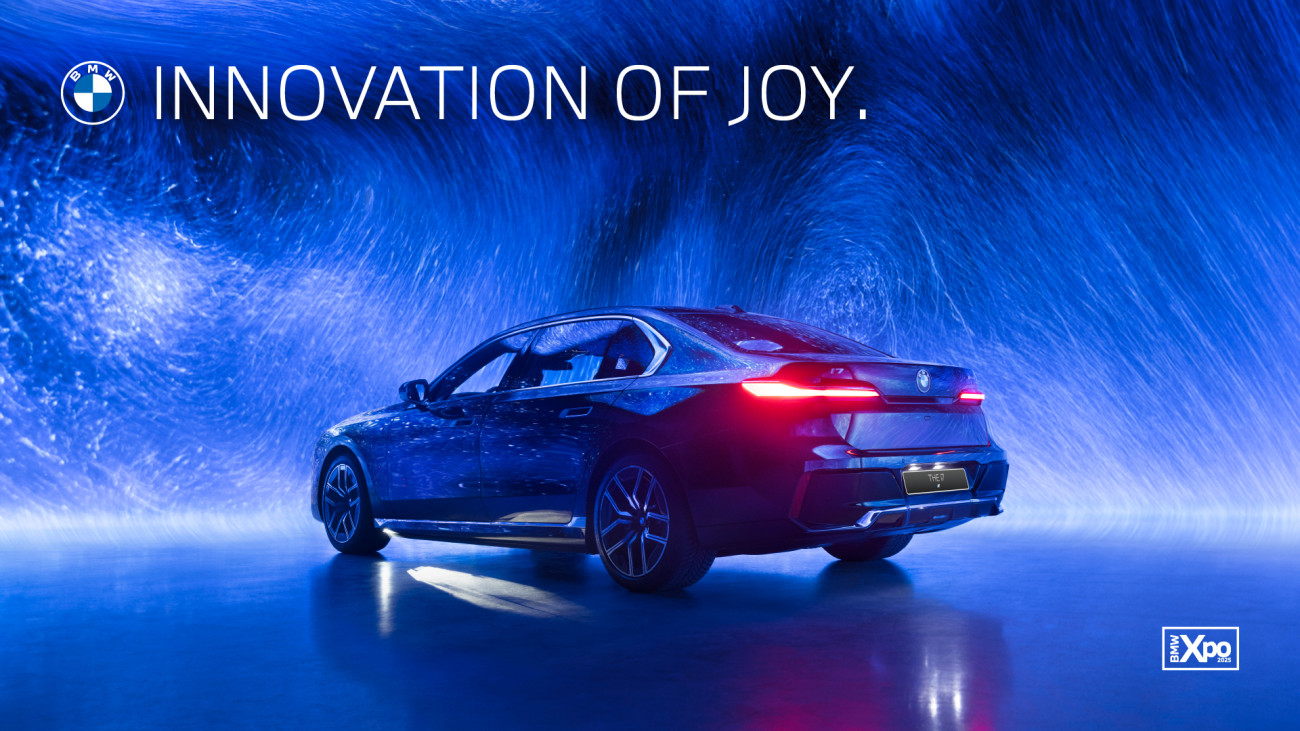 บีเอ็มดับเบิลยู ประเทศไทย ชวนสัมผัส "Innovation of Joy" ในงาน BMW Xpo 2025: นวัตกรรมล้ำสมัย ดีไซน์เหนือระดับ และความยั่งยืน