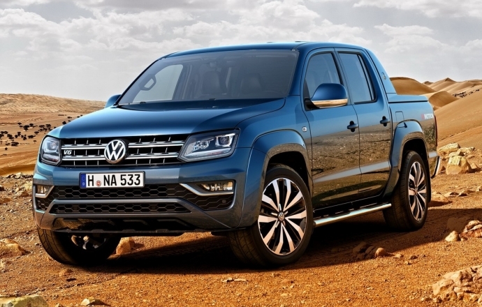 Volkswagen Amarok กระบะดุปรับโฉมใหม่ พกเครื่องดีเซลแรง V6 TDI