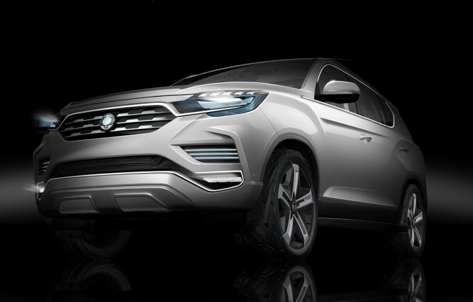 Ssangyong LIV-2 ต้นแบบร่างทรง All New Rexton พร้อมเผยที่ปารีส