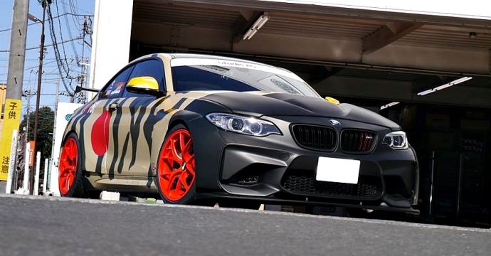 BMW M2 ในลุคนักรบลายเสือมาดโหด โดย Studie AG