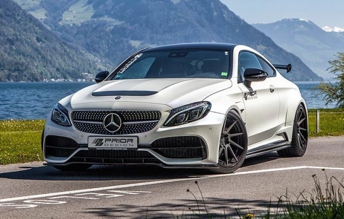 สปอร์ต Mercedes-AMG C63 Coupe รถแต่งลุคสุดโหด โดย Prior Design