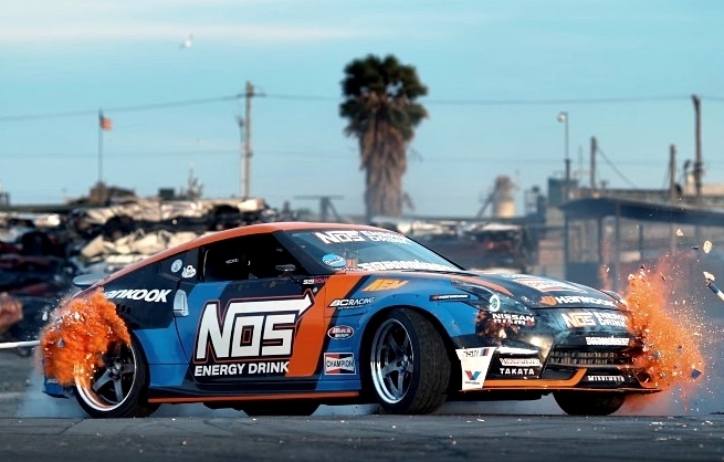 Chris Forsberg ควบสปอร์ต Nissan 370Z ดริฟท์สุดเสียว