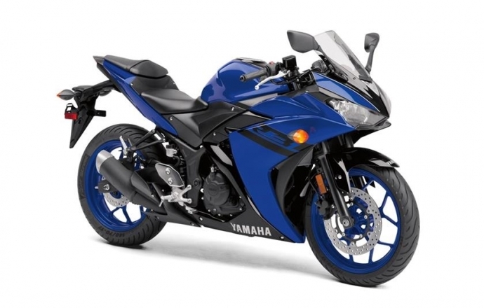 เผยแล้วรถจักรยานยนต์ใหม่ Yamaha YZF-R3 ปี 2018 ปรับสีและลายใหม่