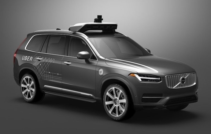 Uber เลือกใช้ Volvo XC90 เป็นรถแท็กซี่ไร้คนขับ