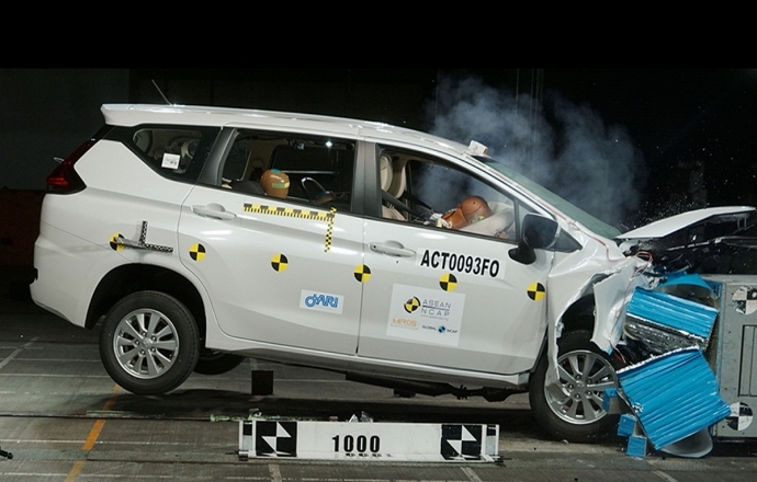 Mitsubishi Xpander อเนกประสงค์เล็กรุ่นล่า ได้รับความปลอดภัย 4 ดาว จาก ASEAN NCAP