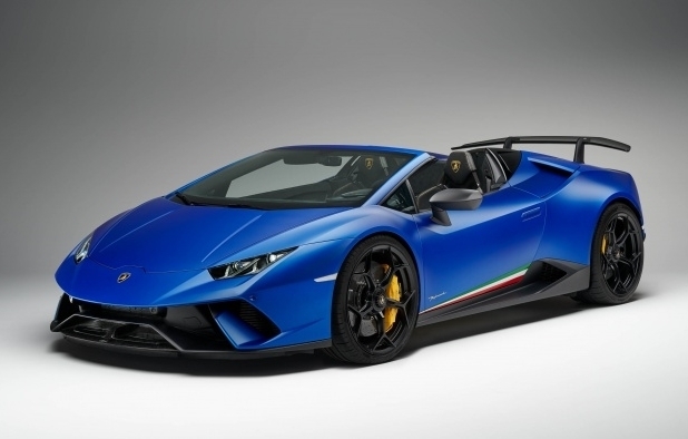 เผยแล้ว Lamborghini Huracan Performante Spyder ตัวแรงรับลม