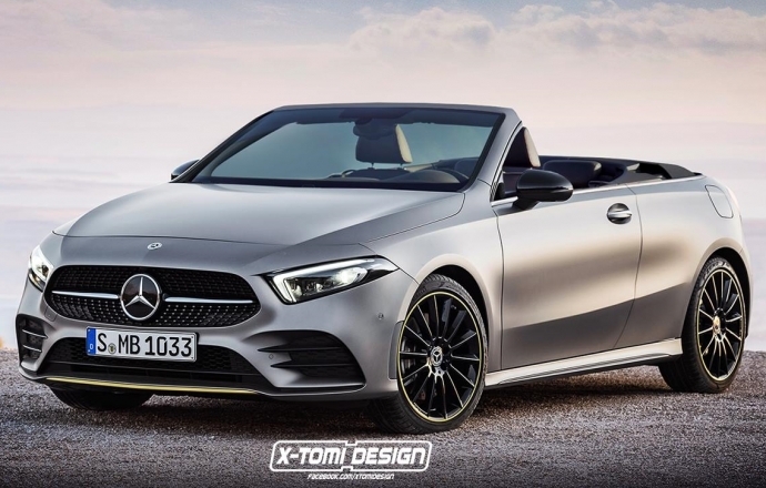 All New Mercedes-Benz A-Class หรูเล็ก เวอร์ชั่นรับลม ในจินตนาการ