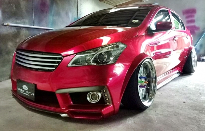 Suzuki Ciaz แต่งเต็มกับสีโดนใจ จากแดนใต้ในไทย