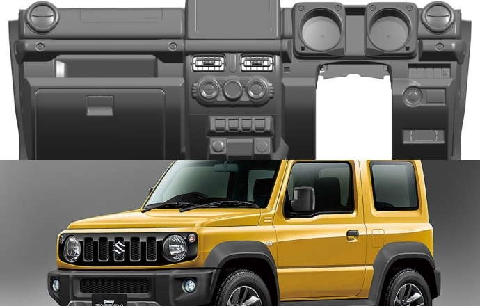 หลุดของจริง!! Suzuki Jimny รถลุยจิ๋วเจนใหม่พร้อมภายในสุดบึกบบึน