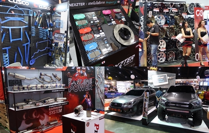 อุปกรณ์แต่งรถอะไรบ้าง ที่หาซื้อได้ในงาน Bangkok International Auto Salon 2018