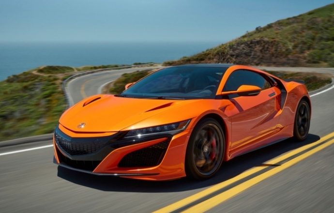 ชมภาพ Honda NSX ซูเปอร์คาร์เวอร์ชั่นใหม่ ที่มาพร้อมสีส้มสดใส