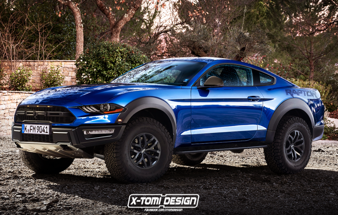 สปอร์ตมาดลุยสุดโหด Ford Mustang Raptor จากจินตนาการ
