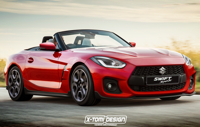 เมื่อสปอร์ต All New BMW Z4 เปลี่ยนหน้าเป็น Suzuki Swift Sport จากจินตนาการ