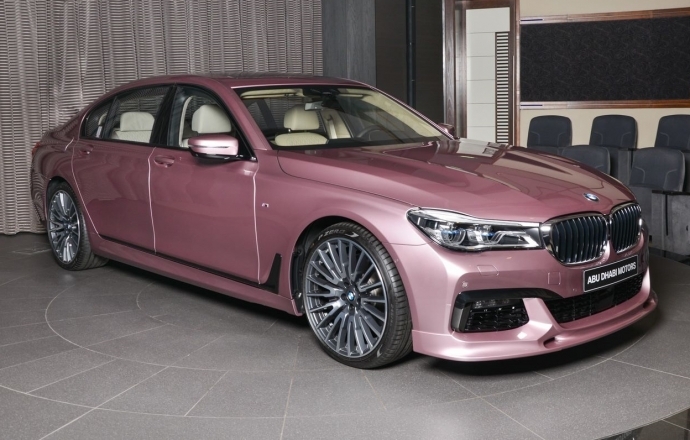 เผยซีดานหรู BMW 7-Series สีหวานแตกต่าง จาก Abu Dhabi Motors