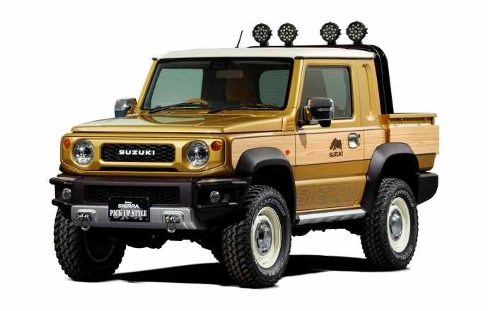 Suzuki Jimny แต่งทรงรถกระบะใหม่ บุกงาน Tokyo Auto Salon 2019