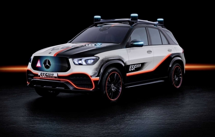 เมอร์เซเดส-เบนซ์อวดโฉม Mercedes-Benz ESF 2019 Experimental Safety Vehicle รถต้นแบบเต็มไปด้วยระบบความปลอดภัย
