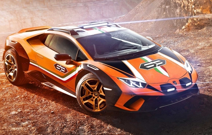 Lamborghini Huracan Sterrato concept ซูเปอร์คาร์สุดเฟี้ยวขาลุย