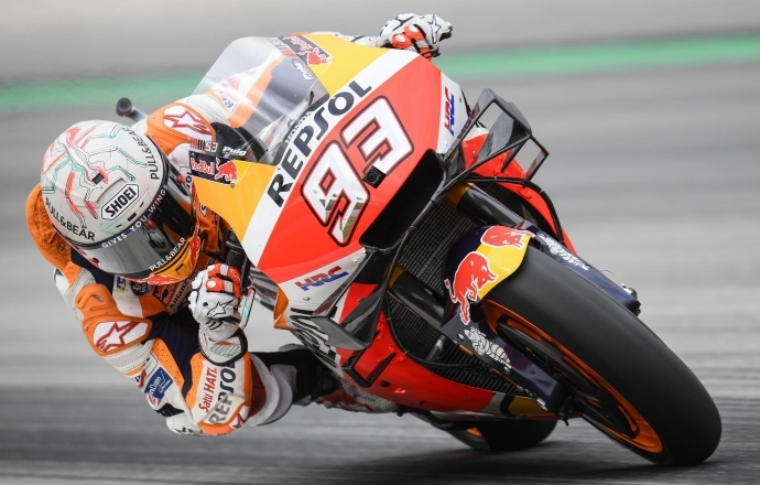 ลอเรนโซสอยเรียบ คว่ำกวาดตัวเต็ง MotoGP คว่ำ ส่งมาร์เกซเข้าซิวธงแบบชิวที่สเปน