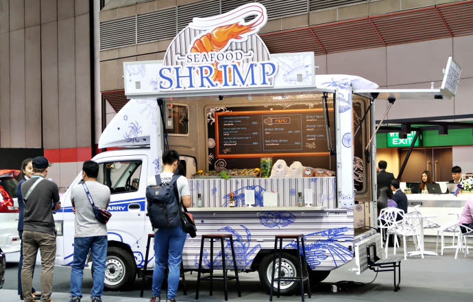 อวดโฉมคันจริง Suzuki CARRY ใหม่ ในแบบ Food Truck ที่งาน BIG Motor Sale 2019