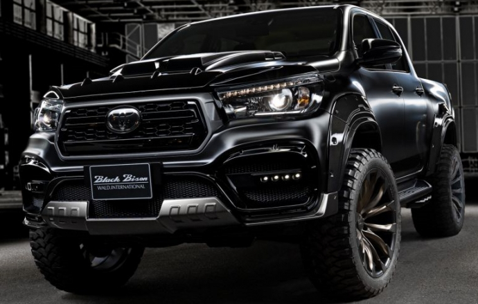 รถกระบะ Toyota Hilux REVO กับชุดแต่ง Wald Black Bison kit สุดเท่