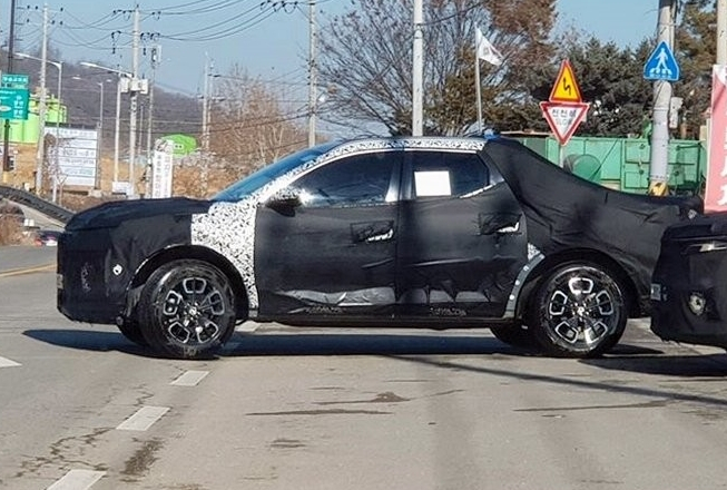 จับได้คาตา!! Hyundai Santa Cruz กระบะน้องใหม่แดนโสม….แกร่งไม่แพ้ใคร