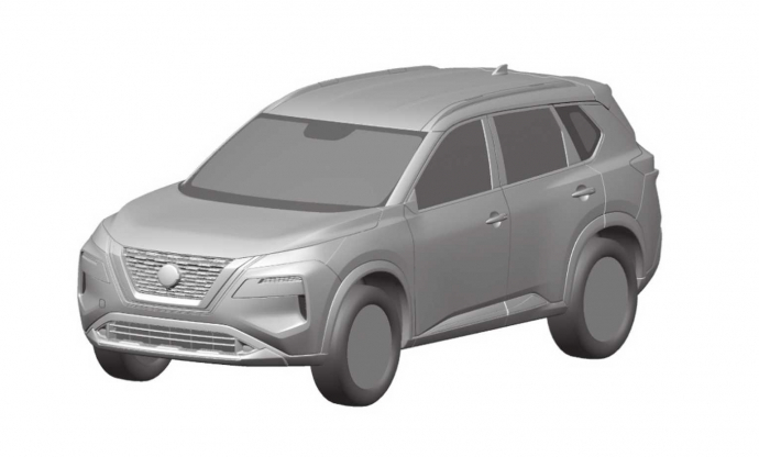 หล่อโดนใจ!! All New Nissan X-Trail เอสยูวีเจนใหม่….เวอร์ชั่นภาพสิทธิบัตร