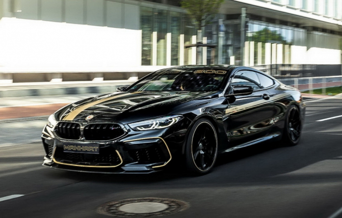 เขาว่าแรงสุด...ชมภาพ BMW M8 Competition แต่งให้เร็วสุดโดยฝีมือ Manhart Performance