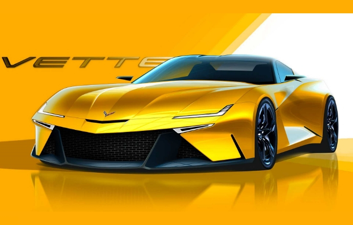 งามได้อีก...ชมภาพ Chevrolet Corvette C9 เครื่องวางหน้าในจินตนาการโดยนักออกแบบอิสระ