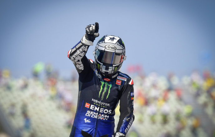 เฮงเล็ก ๆ...Viñales เข้าวินหลังผู้นำหลุดโค้งก่อนเข้าเส้นชัย 7 รอบ การแข่งขัน MotoGP ที่อิตาลี