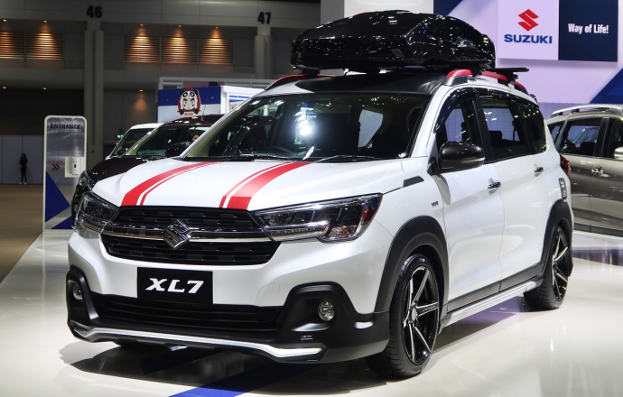 คันจริง!! Suzuki XL7 แต่งใหม่รอบคัน พร้อมราคา ที่งาน Motor Show 2021