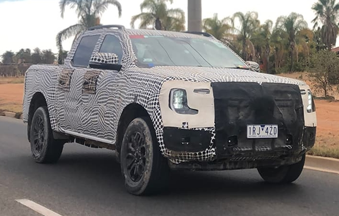 จับได้คาตา!! 2022 All New Ford Ranger วิ่งทดสอบความแกร่ง ที่ออสเตรเลีย ก่อนเผยจริง ปลายปีนี้