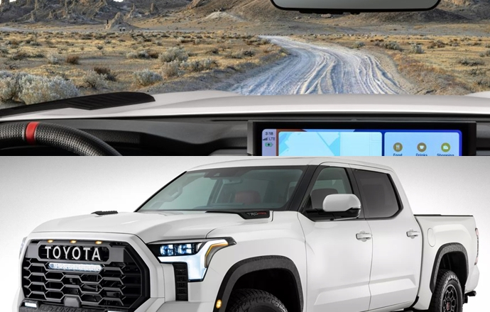 จับได้อีกครั้ง!! 2022 All New Toyota Tundra กับภายในที่ดุดัน ถูกจริตคนแกร่ง ก่อนเผยแดนมะกัน