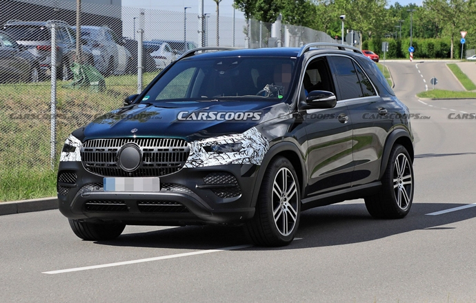 จับได้คาตา!! 2023 Mercedes-Benz GLE Facelift ปรับโฉมหล่อเอสยูวีหรู คู่กัด BMW X5