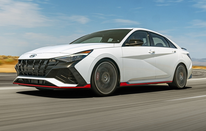 2022 Hyundai Elantra N เก๋งโหดตัวร้ายจากแดนกิมจิ พกพลังแรง 279 ม้า บุกตลาดเมืองลุงแซม