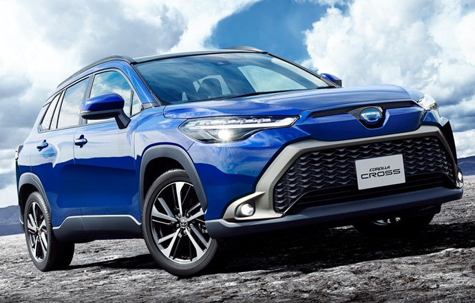 2022 Toyota Corolla Cross Facelift มาดใหม่เอสยูวีหน้าหล่อไม่บึ้ง...ขายที่แรกที่ญี่ปุ่น เริ่ม 601,000 บาท