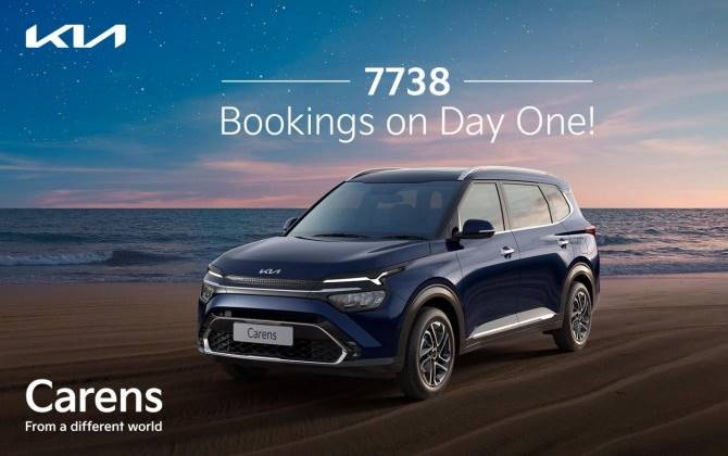 อเนกประสงค์ Kia Carens ใหม่ หลังเปิดจอง 1 วัน กวาดยอด 7,738 คัน
