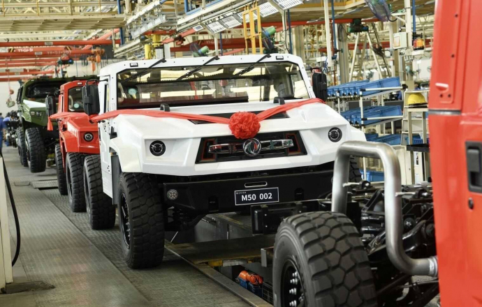 รถไฟฟ้าใหม่ Dongfeng Warrior M18 เตรียมลุยผลิต ปี 2023