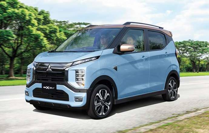 รถไฟฟ้าใหม่ Mitsubishi eK X EV เปิดตัวตามติด Nissan Sakura แล้ว