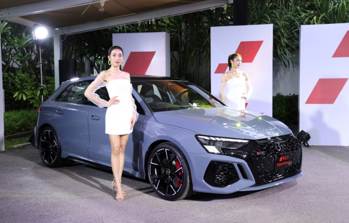 เปิดตัว The New Audi RS3 Sportback ตัวแรง 400 แรงม้าสำหรับชาวไทย ในราคา 5.399 ล้านบาท