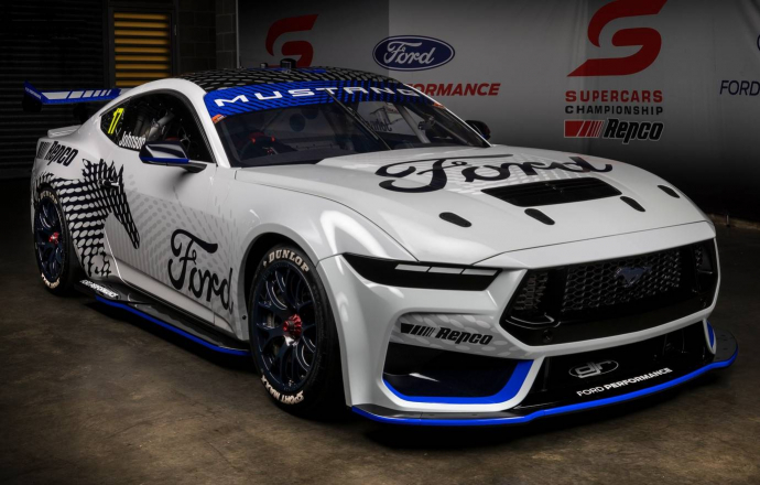 เผยโฉมแล้ว Ford Mustang GT เจนเนอเรชั่นที่ 7 ตัวแข่ง Australia Supercars series