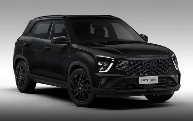 Hyundai Creta N Line Night Edition ดำล้วนดุดัน ในตลาดบราซิล